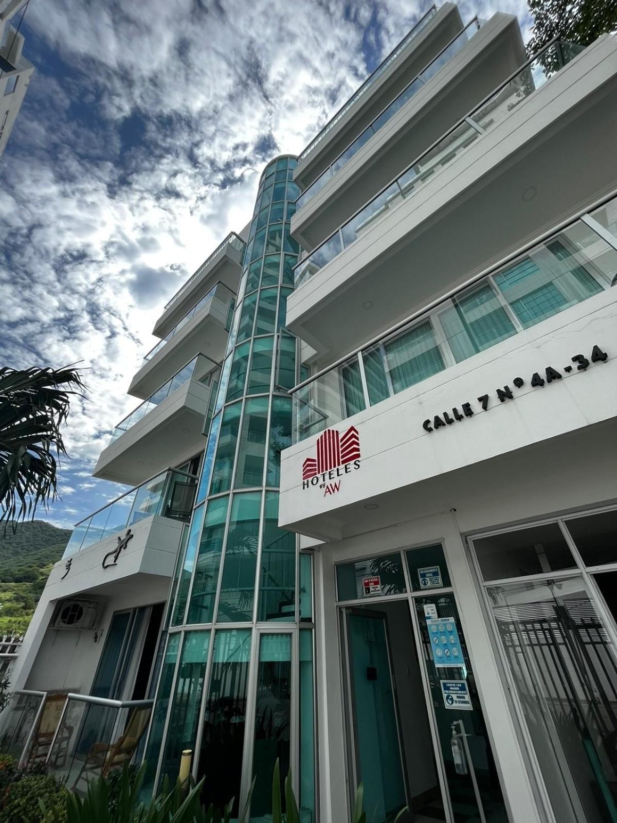 Aw Hotel Rodadero Suites Santa Marta  Ngoại thất bức ảnh
